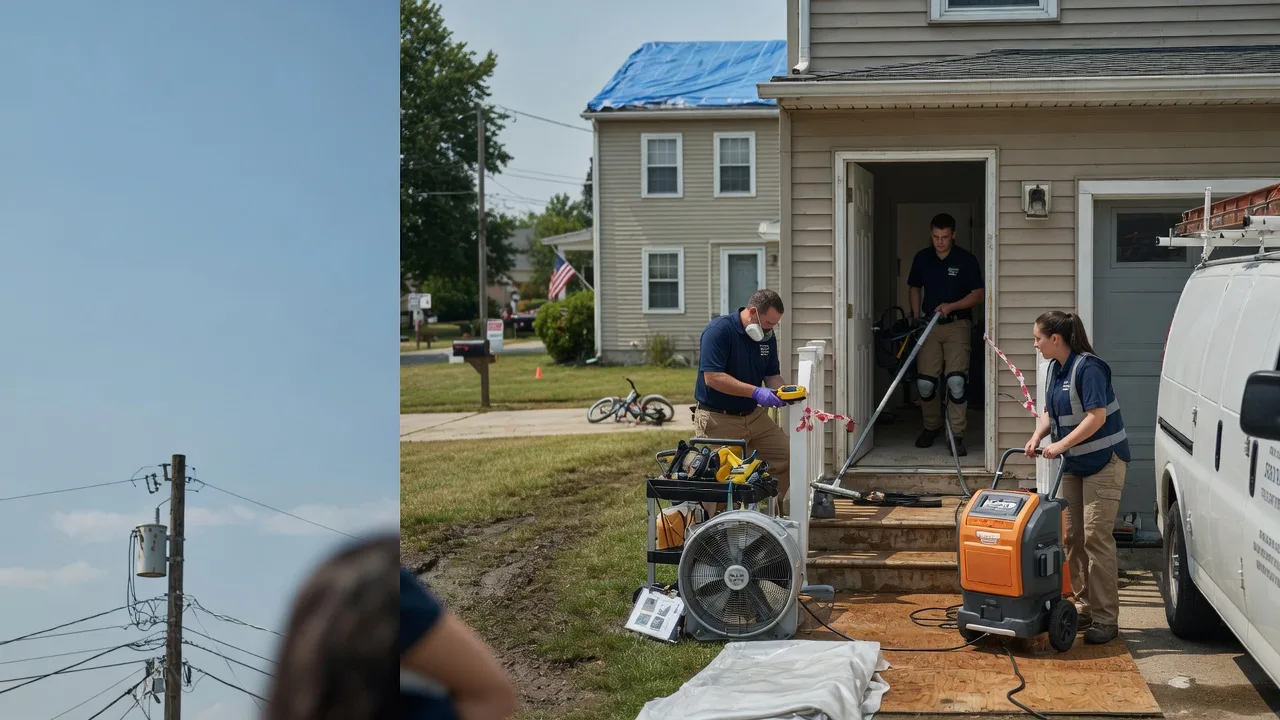Water Damage Repair in Oakville, IA near me